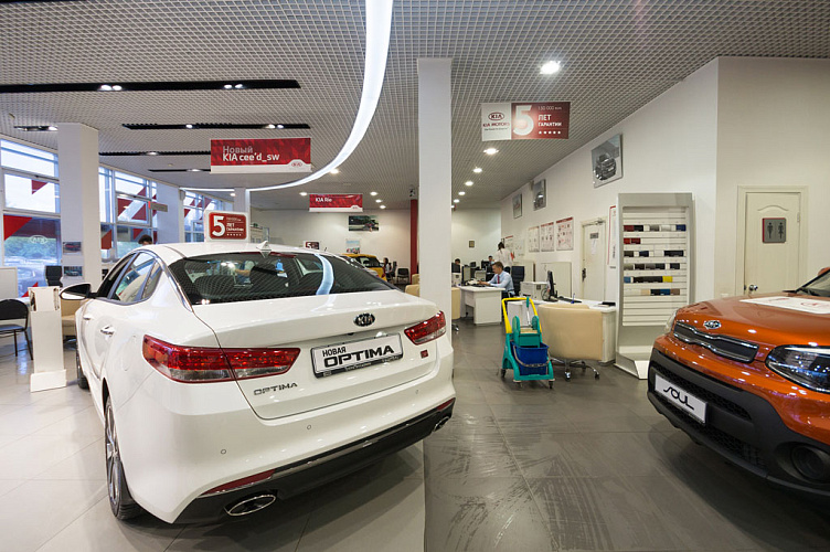 Автосалон KIA - освещение рис.13